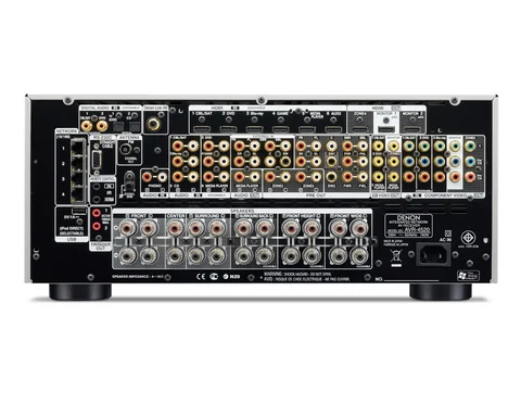 Denon AVR-4520 - Back view