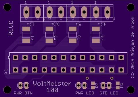 VoltMeister 100 PCB