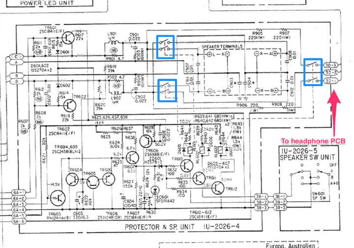 Denon PMA-560 Schematic