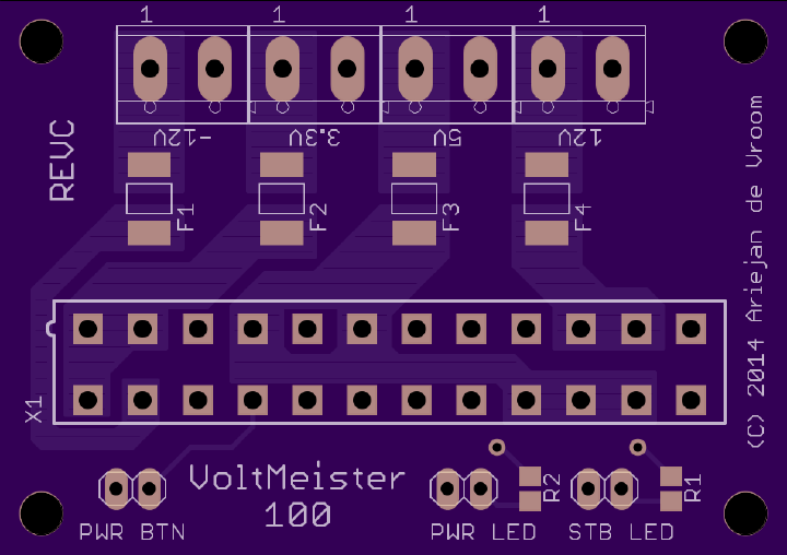 VoltMeister 100 PCB